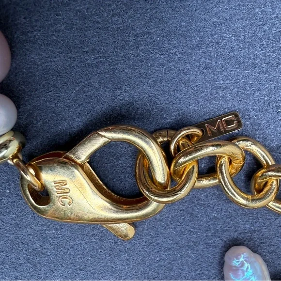 Joolz by Martha Calvo Bear It All Pearl Teddy Necklace MC Sold Out - Picture 9 of 10